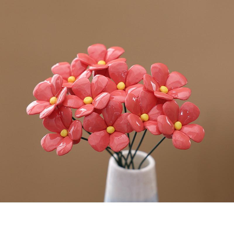 🥳 Everlasting Ceramic Floral Decoration