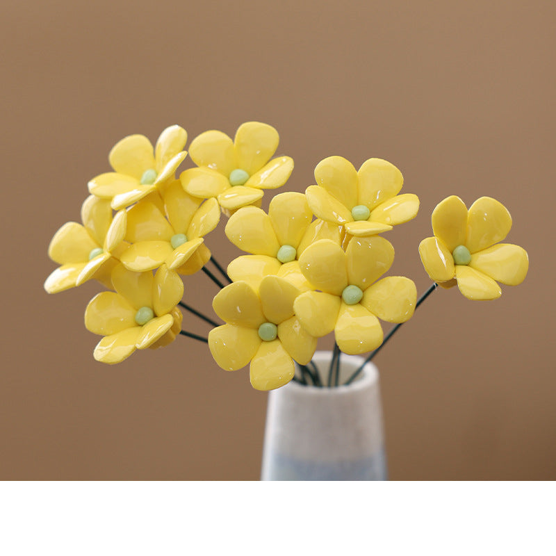 🥳 Everlasting Ceramic Floral Decoration