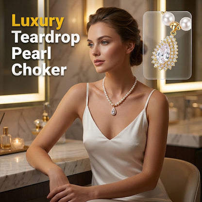 📿Women’s Vintage Style Pearl Necklace