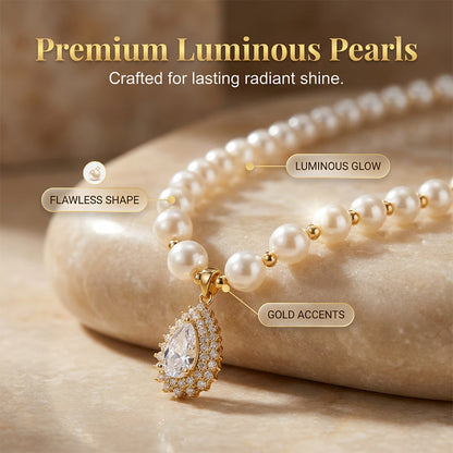 📿Women’s Vintage Style Pearl Necklace