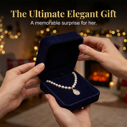 📿Women’s Vintage Style Pearl Necklace