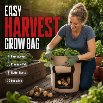 📢📢50% OFF !! ⏰Thickened Grow Bag with Handle