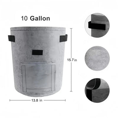 📢📢50% OFF !! ⏰Thickened Grow Bag with Handle