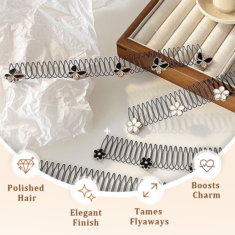 Elegant Flexible Invisible Flyaway Hairband