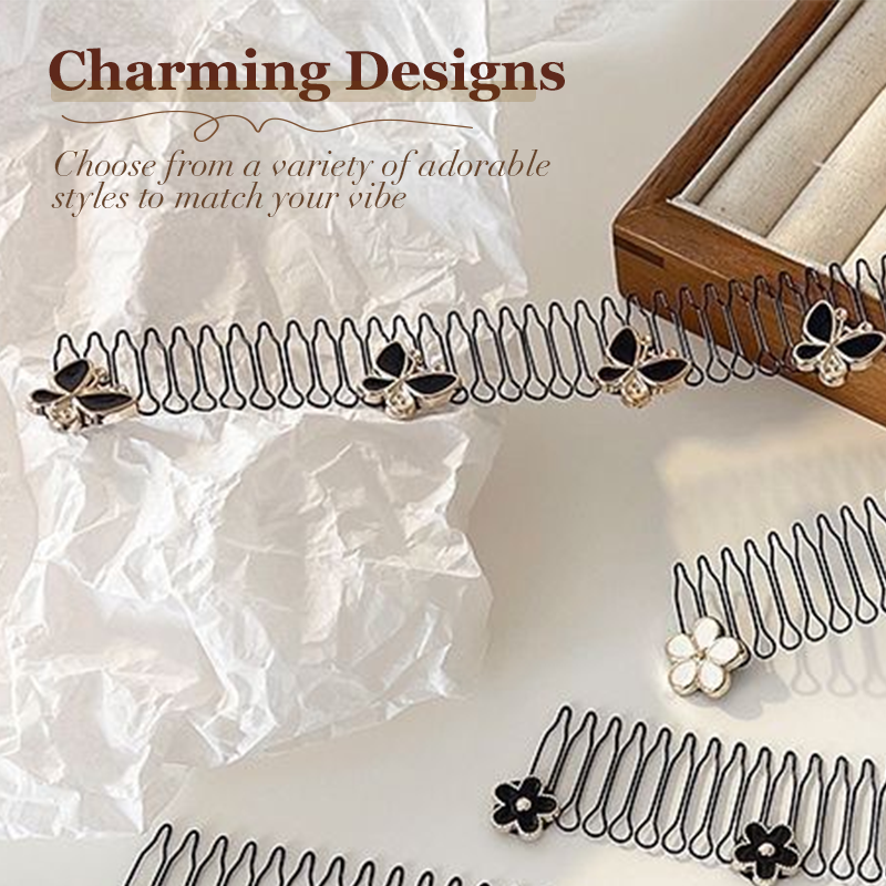 Elegant Flexible Invisible Flyaway Hairband