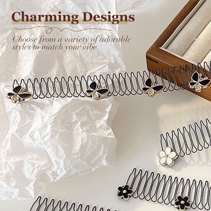 Elegant Flexible Invisible Flyaway Hairband