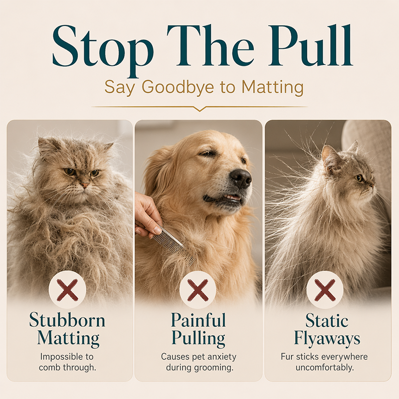 Gentle Pet Coat Detangling & Anti-Static Spray