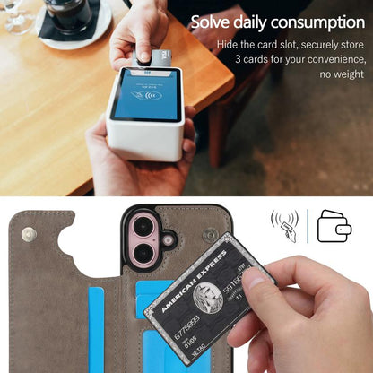 Elegant Floral Card Holder Phone Case