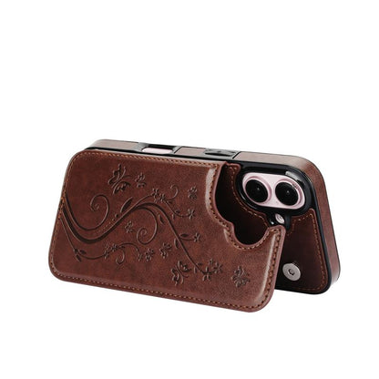 Elegant Floral Card Holder Phone Case