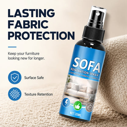 🥳2026 HOT SALE🥳💞50K+ SOLD!🛋️✨ No‑Rinse Fabric Cleaner Spray – Just spray & wipe – no water, no rinsing. Perfect for sofas, carpets & upholstery – fresh in minutes! 🧼💨