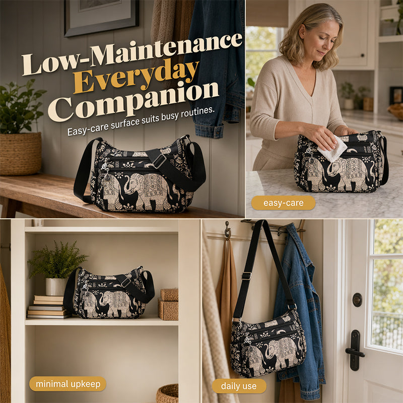 📢📢40% OFF !! ⏰Women Elegant Nylon Travel Messenger Bag