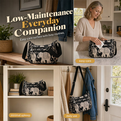 📢📢40% OFF !! ⏰Women Elegant Nylon Travel Messenger Bag