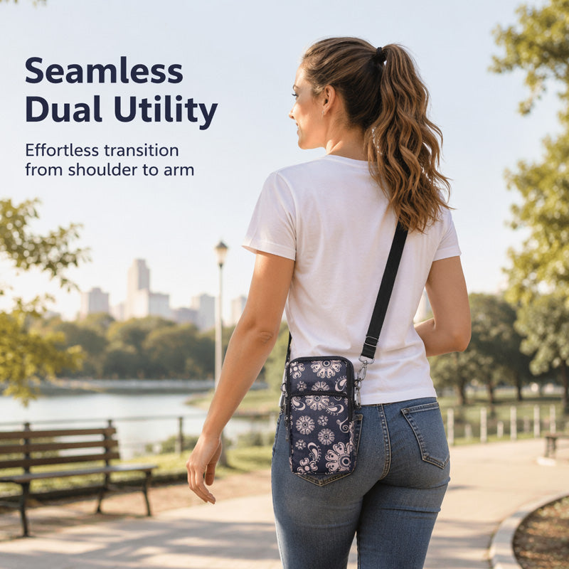 📢📢50% OFF !! ⏰Printed Sports Armband & Crossbody Bag