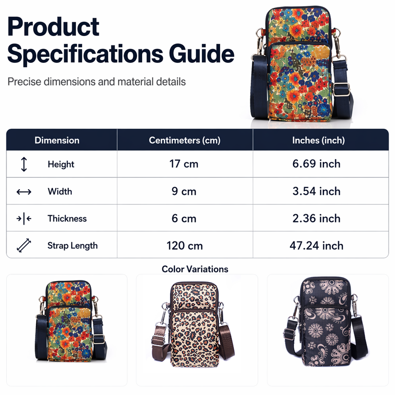 📢📢50% OFF !! ⏰Printed Sports Armband & Crossbody Bag