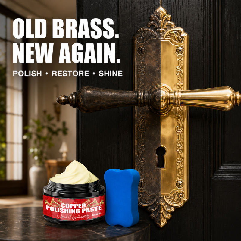 🥳2026 HOT SALE🥳💞50K+ SOLD!🧽✨ Copper Brass Polish Paste – Restores tarnished brass & copper to brilliant shine. Removes oxidation & fine scratches – perfect for antiques & instruments! 🎺🛡️
