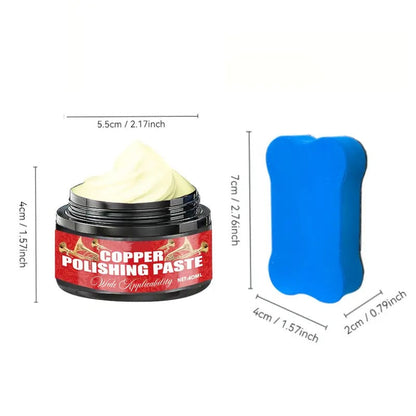 🥳2026 HOT SALE🥳💞50K+ SOLD!🧽✨ Copper Brass Polish Paste – Restores tarnished brass & copper to brilliant shine. Removes oxidation & fine scratches – perfect for antiques & instruments! 🎺🛡️