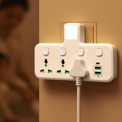 📢📢50% OFF !! ⏰ Connecting Socket with Type-C Charging Plug