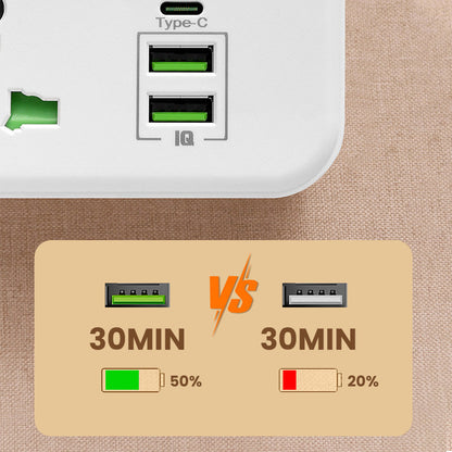 📢📢50% OFF !! ⏰ Connecting Socket with Type-C Charging Plug