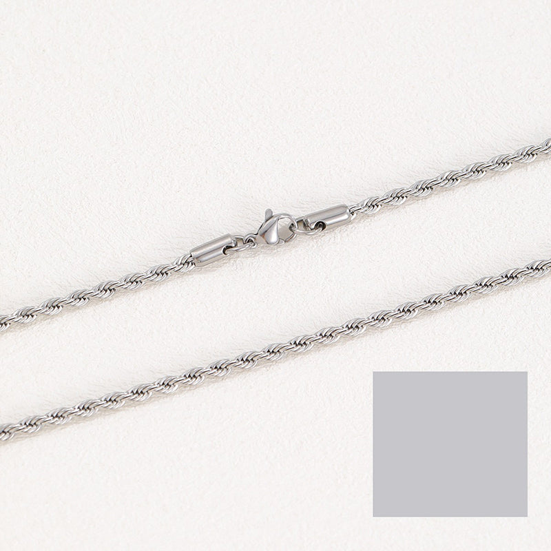 📢📢50% OFF !! ⏰Men's Sprakling Rhinestone Pendant Necklace