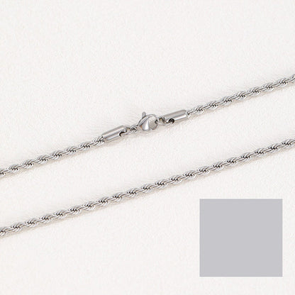 📢📢50% OFF !! ⏰Men's Sprakling Rhinestone Pendant Necklace