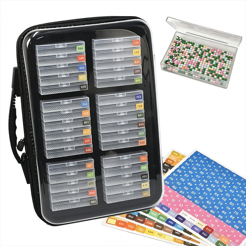 📢📢40% OFF !! ⏰ Diamond Art Accessories Container with Seamless Inner Boxes