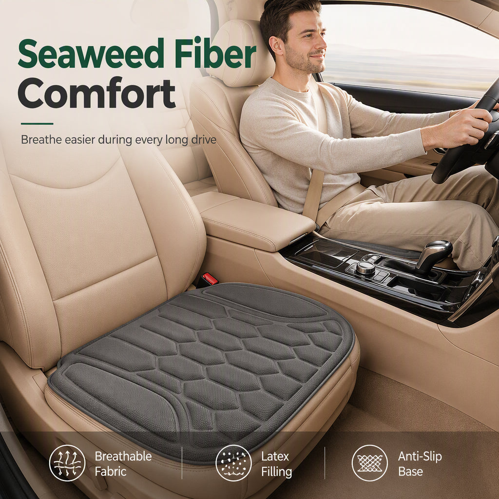 Breathable Car Seat Cushion – Padded Non-Slip Seat Cushion For Cars, SUVs, And Vans